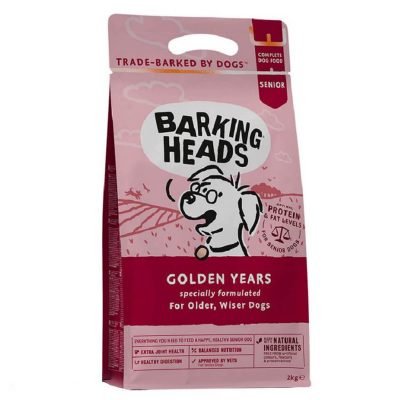 Η Barking Heads® παρέχει τα πάντα για μια πλήρης και ισορροπημένη τροφή, ηλικιωμένα σκυλιά ανεξαρτήτως μεγέθους.