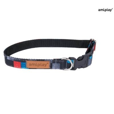 Amiplay περιλαίμιο σκύλου Adjustable collar Cube. Μεγάλη γκάμα αξεσουάρ για σκύλους Amiplay. Αγοράστε από την άνεση του σπιτιού σας.