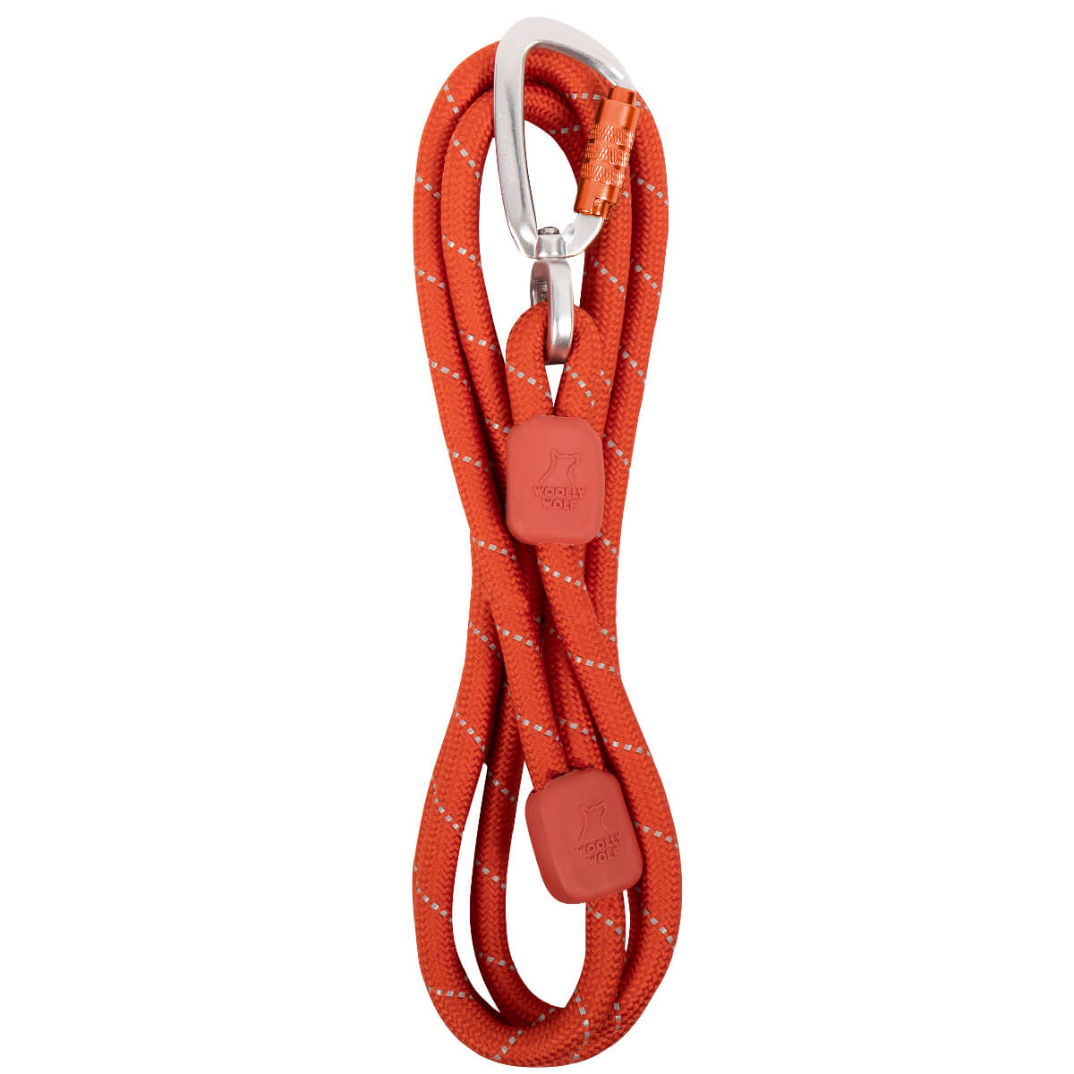woolly-wolf-recycled-rope-leash-raven-burnt-orange-odigos-peripatou-apo-anakyklomeno-yfasma Οδηγός περιπάτου απο την εταιρεία Woolly Wolf κατασκευασμένο από ανθεκτικό σχοινί που έχει τις ιδιότητες του δυνατού σχοινιού αναρρίχησης σε χρώμα Burnt Orange