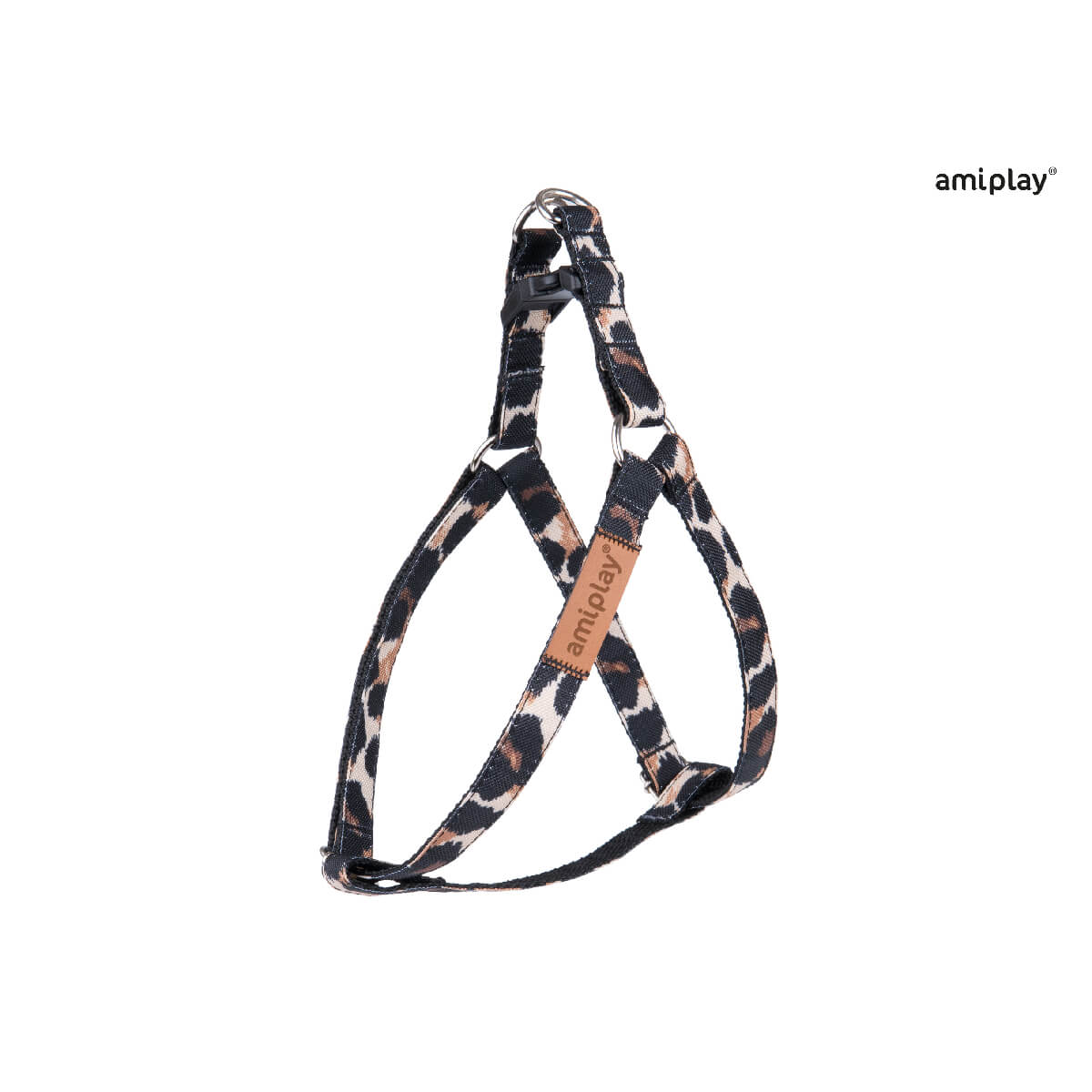 amiplay-leopard-harness-samaraki-skulou-volta Σαμαρακι-Harness από την Amiplay, Leopard. Μέγεθος small-medium