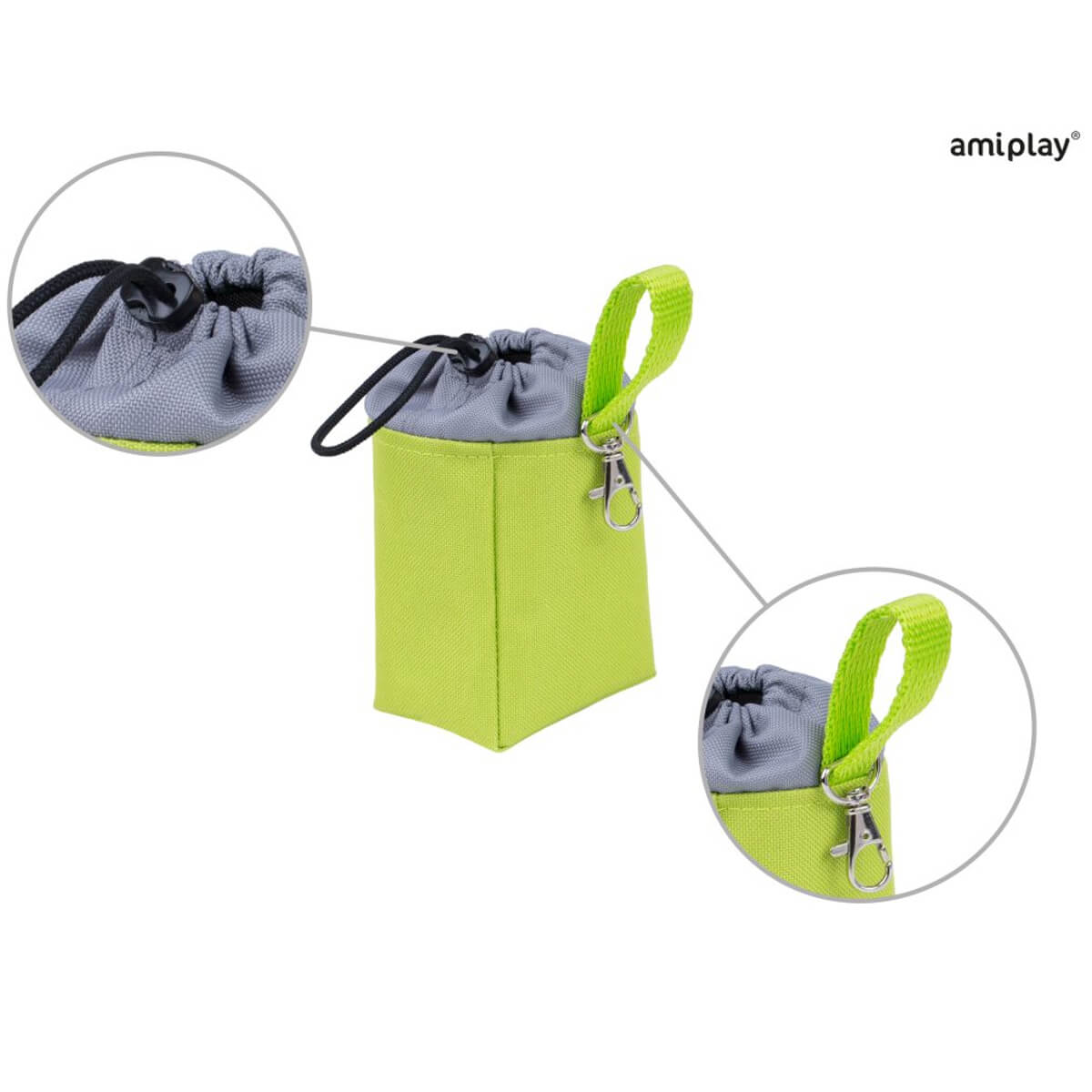 amiplay-treats-dispenser-samba-8-xromata-tsantaki-gia-lixoudies-ekpedefsis-yellow-green Amiplay τσαντάκι για λιχουδιές εκπαίδευση Samba, διαθέσιμο σε 8 χρώματα. Μεγάλη γκάμα αξεσουάρ για σκύλους Amiplay. Αγοράστε από την άνεση του σπιτιού σας.Χρώμα Πράσινο
