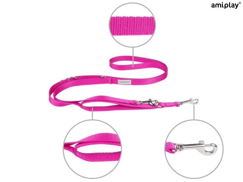 amiplay_Samba_Adjustable_leash_7in1_Pink_03