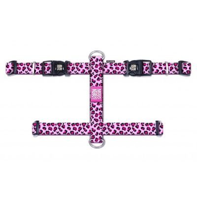 Σαμαράκι σκύλου από την Max & Molly σε σχέδιο Pink Leopard