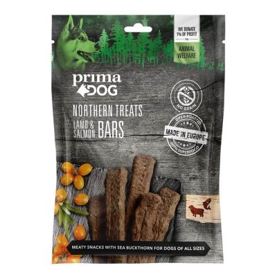 Northern Treat Μπάρες με υψηλή περιεκτικότητα σε κρέας Grain Free. Καταλληλο για ενήλικους σκύλους όλων των φυλών και μεγεθών. Αρνι με Σολωμό.