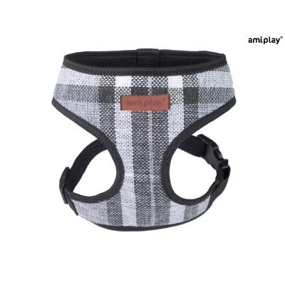 Amiplay σαμαράκι Harness scout London Gray Μεγάλη γκάμα αξεσουάρ για σκύλους Amiplay. Αγοράστε από την άνεση του σπιτιού σας στην Dog Art