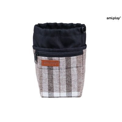 Amiplay treat Bags London Brown Μεγάλη γκάμα αξεσουάρ για σκύλους Amiplay. Αγοράστε από την άνεση του σπιτιού σας απο την Dog Art. brown