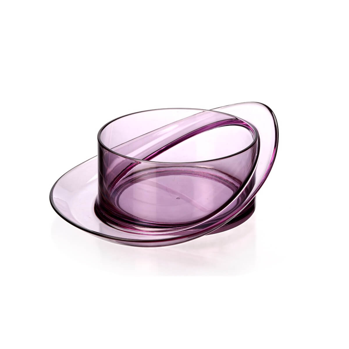 ferribiella-plastiko-bowl-fagitou-nerou-skulou-diafano-saturn Πλαστικό Μπόλ σκύλου Saturn από την εταιρεία Ferribiella. Κατάλληλο για μικρές έως μεσαίες φυλές. Χρώμα διάφανο μωβ.