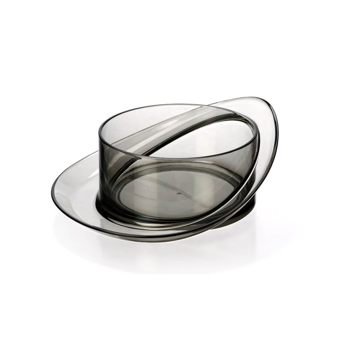 ferribiella-plastiko-bowl-fagitou-nerou-skulou-diafano-saturn Πλαστικό Μπόλ σκύλου Saturn από την εταιρεία Ferribiella Κατάλληλο για μικρές έως μεσαίες φυλές.Χρώμα διάφανο γκρι