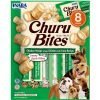 Churu Bites dog Treats chicken Tuna Μικρές μπουκίτσες με γέμιση κρέμα από κοτόπουλο και τόνο χωρίς σιτηρά συντηρητικά και τεχνικά χρώματα.Ιδανικά για εκπαίδευση.