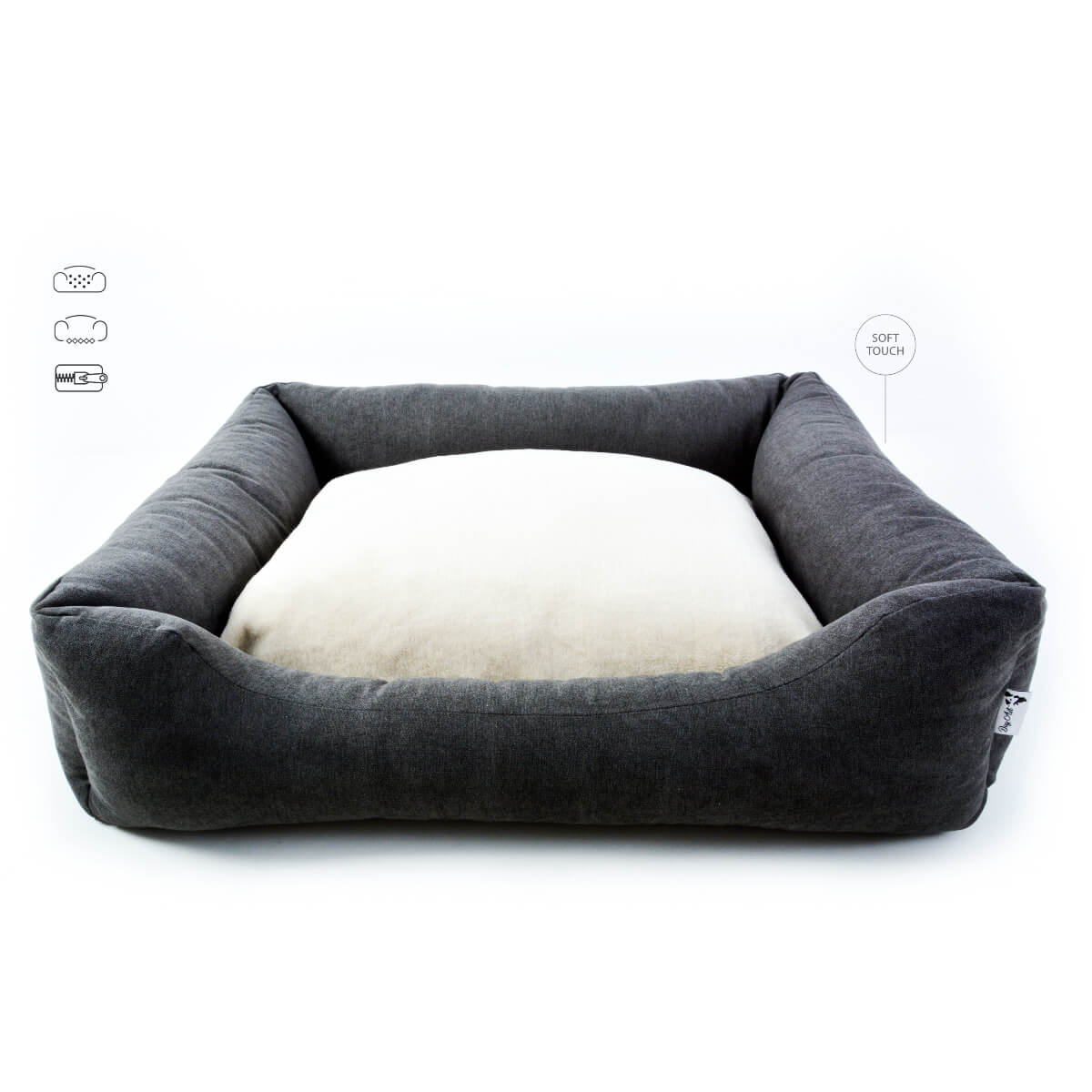 dog-art-soft-couch-dark-gray-cream