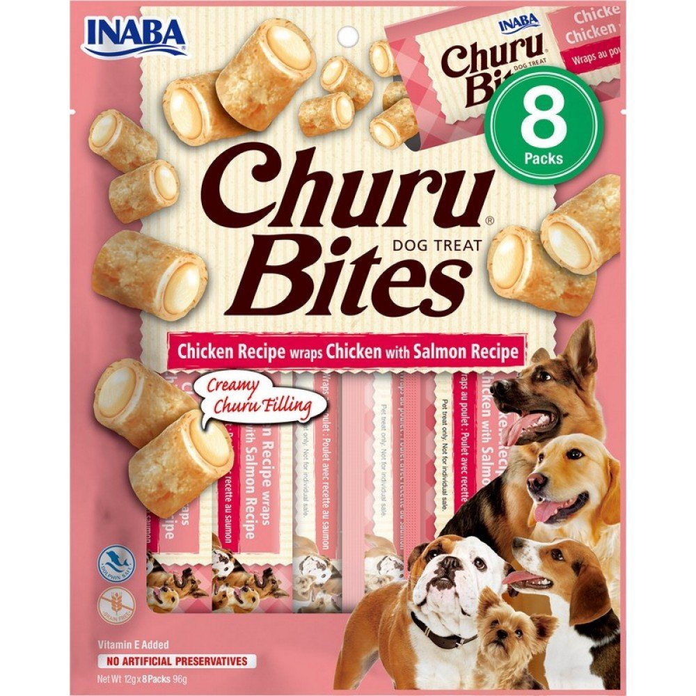 lixoudia-inaba-churu-bites-chicken-and-salmon-8tem-1000x1000 Μικρές μπουκίτσες με γέμιση κρέμα από κοτόπουλο και σολωμο, χωρίς σιτηρά συντηρητικά και τεχνικά χρώματα.Ιδανικά για εκπαίδευση.