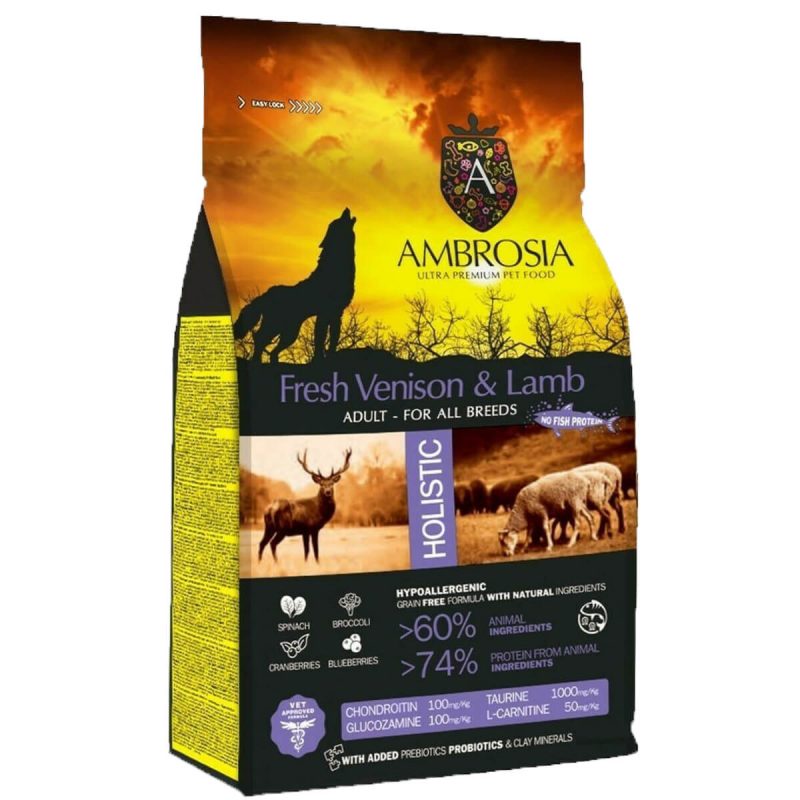 ambrosia-adult-venison-lamb-elafi-arni-trofi-skulou-enilikous-skulous