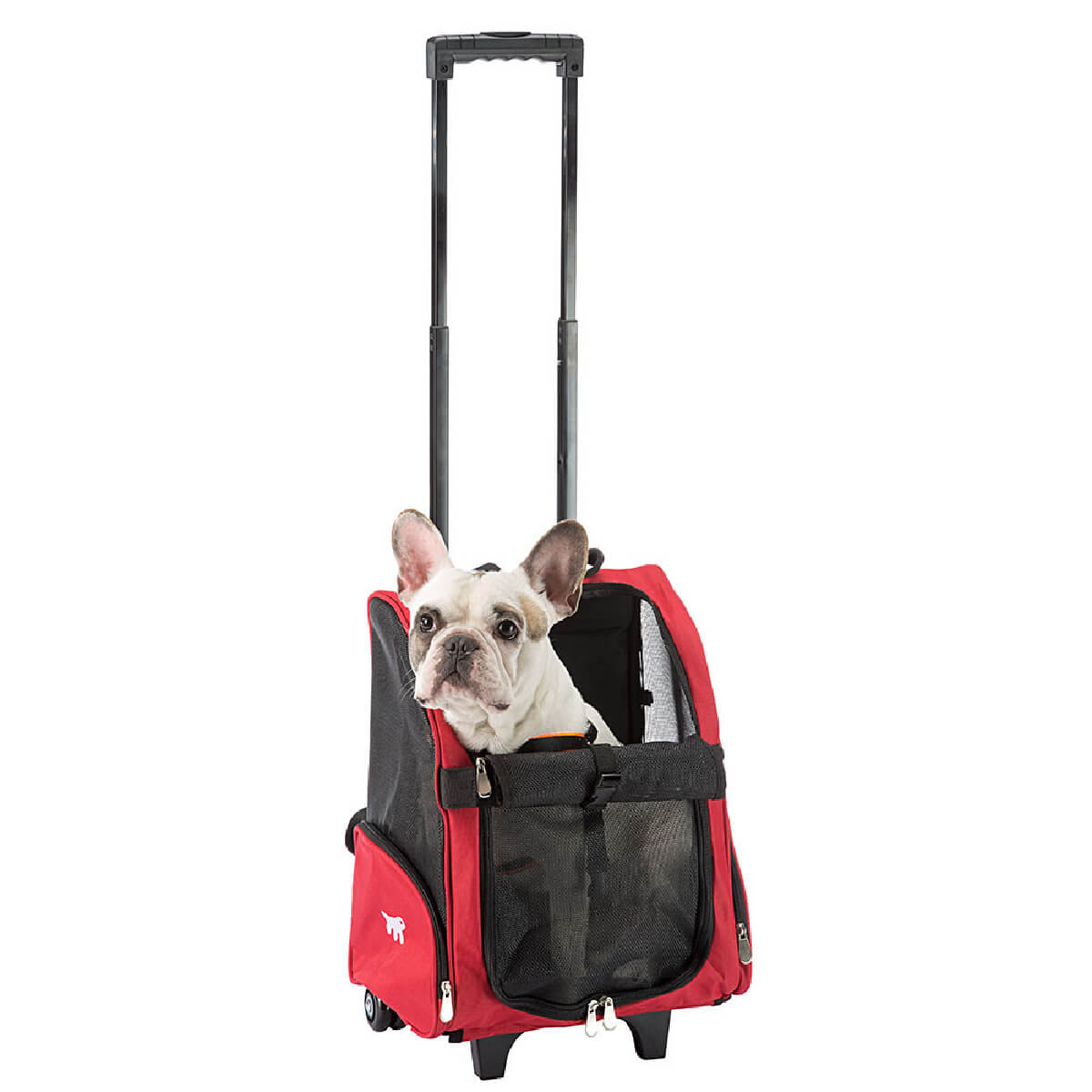 ferplast-trolley-metaforas-skulou-red Πρακτικό και εύχρηστο Τρόλεϊ Τσάντα Μεταφοράς από την Ferplast από Νάιλον. Διαθέσιμο σε μπλε και κόκκινο.Είναι κατασκευασμένο από ανθεκτικό νάιλον.