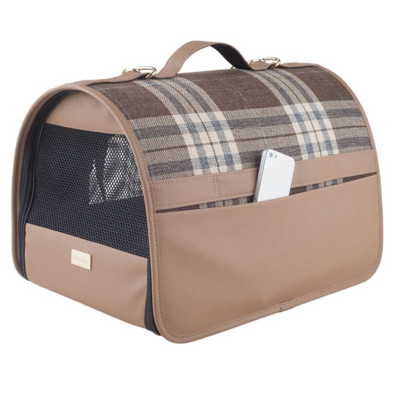 amiplay-tsanta-box-beige-metaforas-skulou-kent-bez-karo-gia-aeroplano