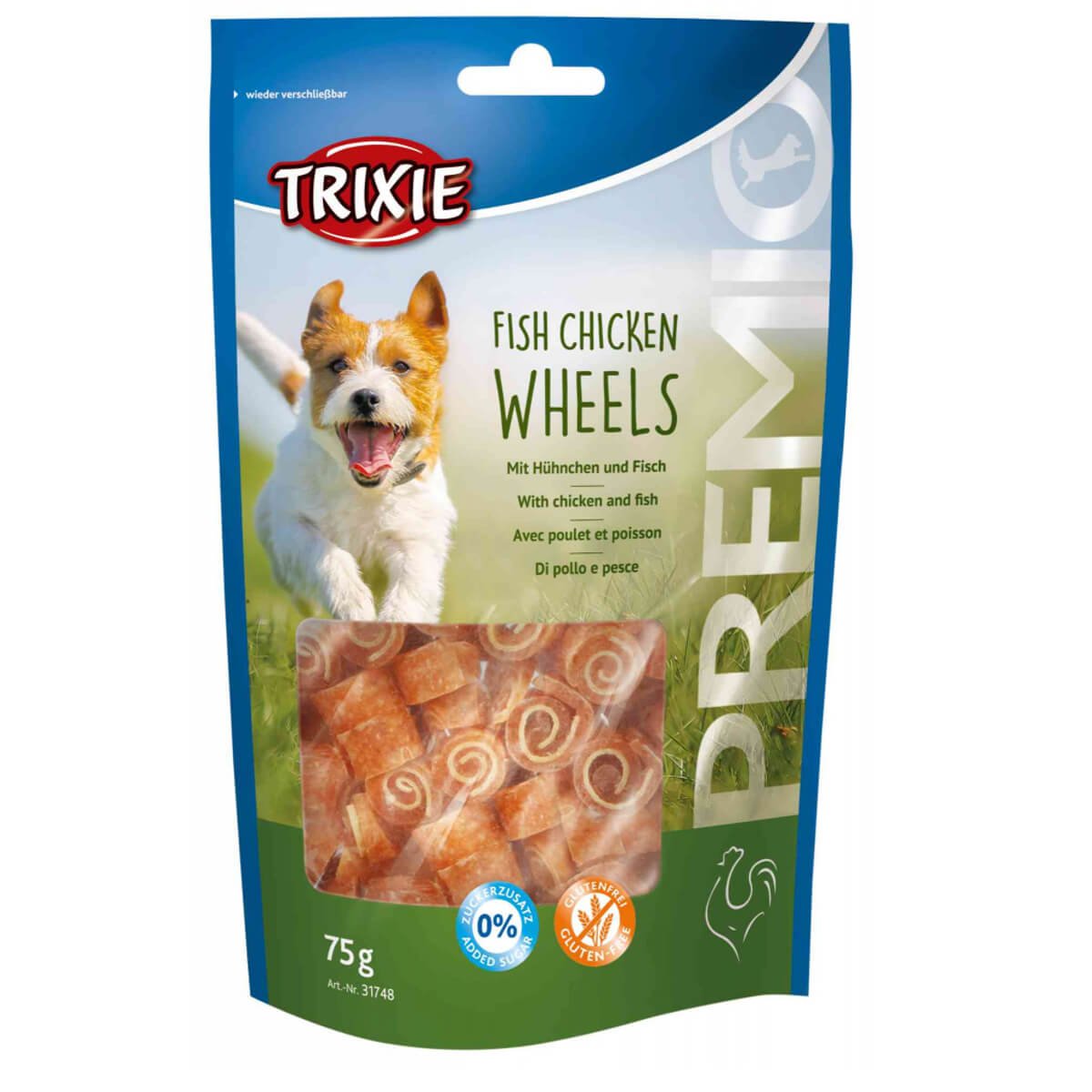 trixie-snack-premio-chicken-fish-wheels-lixoudia-kotopoulo-psari Trixie Snack - Λιχουδια Premio Wheels με Ψάρι & Κοτόπουλο - 75 gr