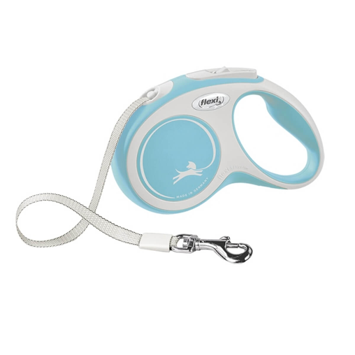 flexi-comfort-ptisomenos-odigos-peripatou-louri-skylou-gkri-blue-light-galazio Flexi Comfort Πτυσσόμενος Οδηγός Γκρί-Γαλάζιο