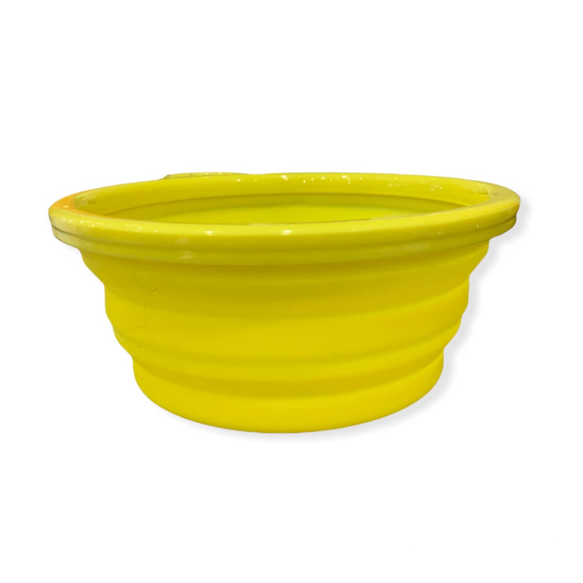 ferribiella-ptyssomeno-bowl-piataki-skylou-silicone-yellow-kitrino Μπολ, Πιατάκι πτυσσόμενο από την Ferribiella, σε χρώμα Κιτρινο. Διαθέσιμο σε τρία μεγέθη Small, Medium, Large.