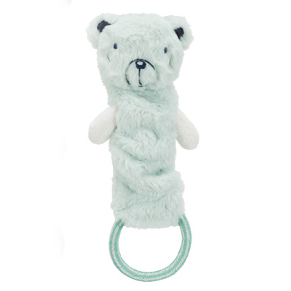 trixie-junior-toy-bear-arkoudaki-loutrino-keromeno-kriko-sxini (1) Απαλό παιχνίδι - Βελούδινη παρηγοριά για τα κουταβάκια σας από την Trixie. Κάθε τετράποδος φίλος έχει τις δικές του ξεχωριστές ανάγκες και προτιμήσεις. Αρκουδάκι χρώμα πράσινο με κρίκο από σχοινί για περισσότερη δραστηριότητα και ήχο τσαλακώματος σακούλας.