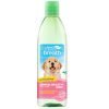 Πρόσθετου Νερού από την Tropiclean – Dental Health Solution For Puppies για στοματική υγεία καθώ λειτουργεί σαν άμυνα κατά της πλάκας και της πέτρας και διατηρεί δροσερή αναπνοή έως 12 ώρες. Ειδικά σχεδιασμένο για κουτάβια άνω των 16 εβδομάδων. Βάρος/ Συσκευασία 473ml