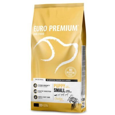 Ξηρά Τροφή από την εταιρεία Europremium και την σειρά Original με Κοτόπουλο & Ρύζι,χωρίς γλουτένη.Για Κουτάβια/Puppy Μικρόσωμων φυλών.