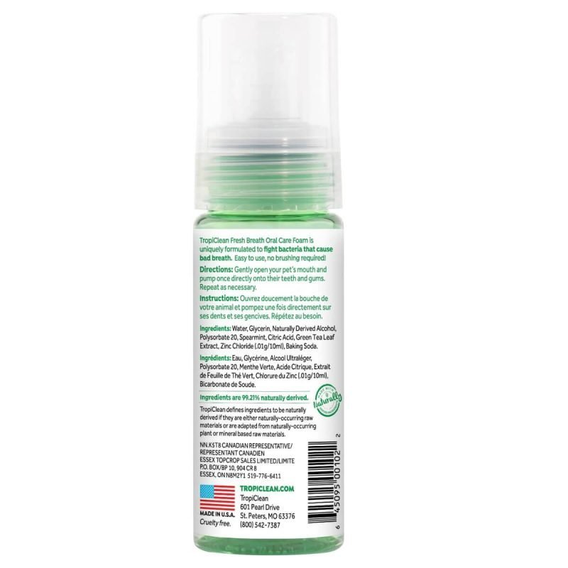 tropiclean-fresh-breath-oral-care-foam-afros-odontiki-prostasia-skylou-xoris-vourtsisma-opisthia-etiketa-odigies-xrisis