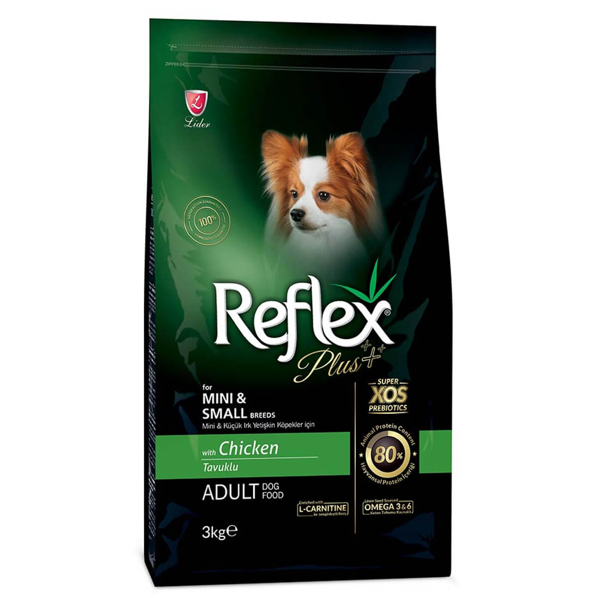 l10902 reflex-plus-premium-trofi-mikrosomon-skylon-enhlikes-adult-small-breed-kotopoulo-rizi Premium ξηρά τροφή απο την εταιρεία Reflex plus για Adult/Ενήλικους σκύλους μικρόσωμων φυλών, με κοτόπουλο και ρύζι.